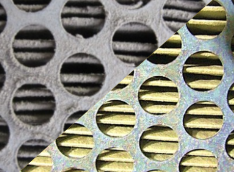 効果を見るためのテスト洗浄で透過度を算出！